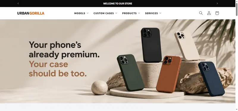 Urban Gorilla — Shopify storefront